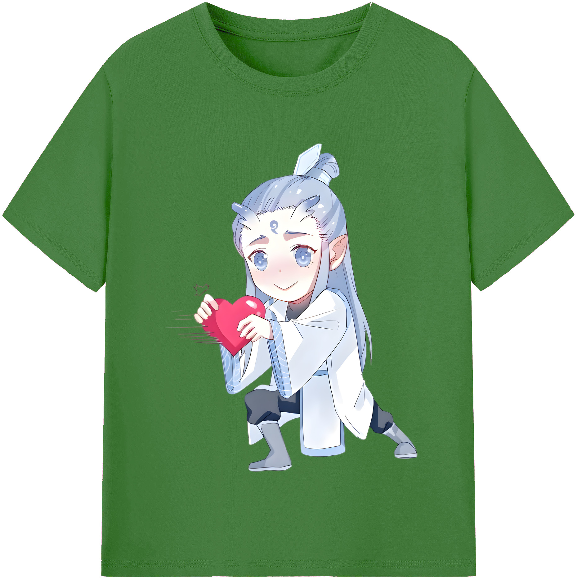 （画像用） Ne Zha 2 ナタ 魔童の大暴れ レディースカジュアルプリントTシャツ（綿100％）